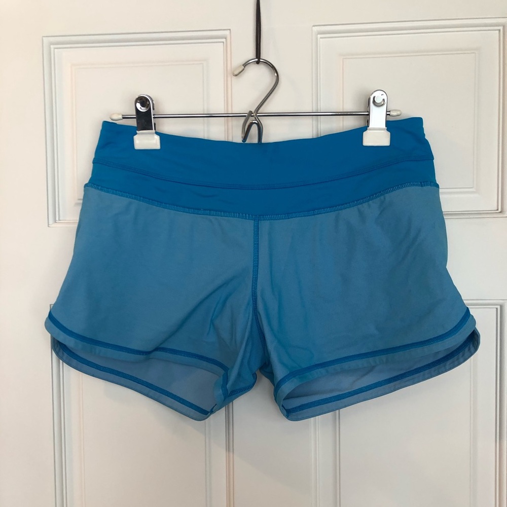 LULULEMON BLUE SHORTS